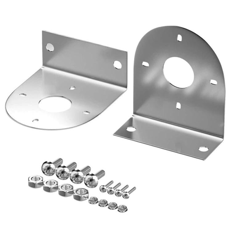 Supporto in acciaio inox per luci LED veicoli 2 pezzi