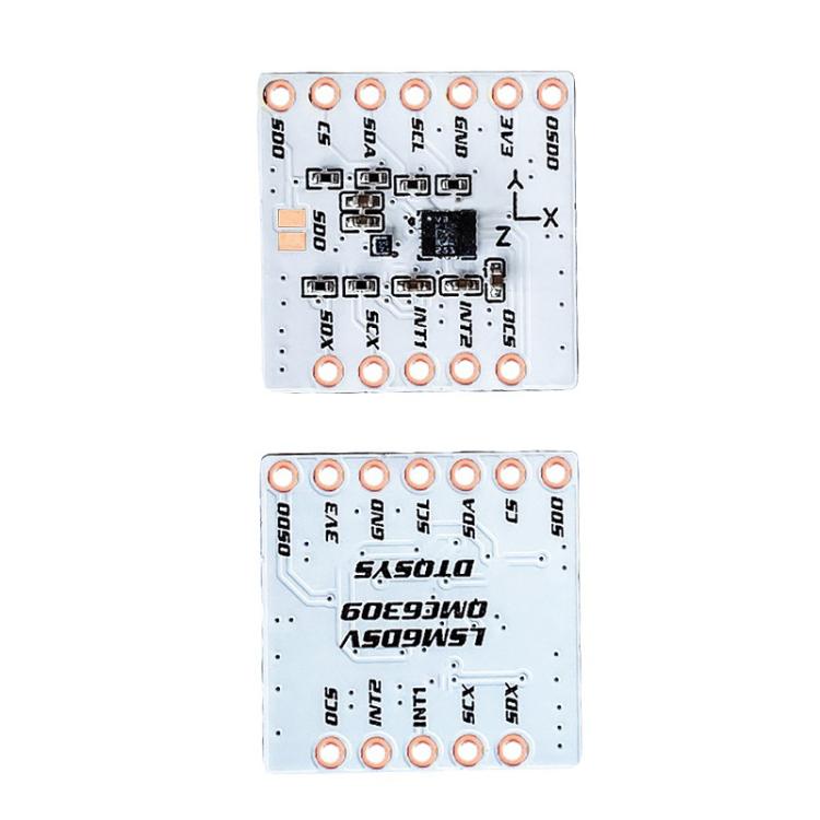 Per SlimeVR / Smol Modulo LSM6DSV + QMC6309
