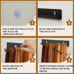Supporto in metallo per parrucche e extension, ideale per lo styling e la conservazione.