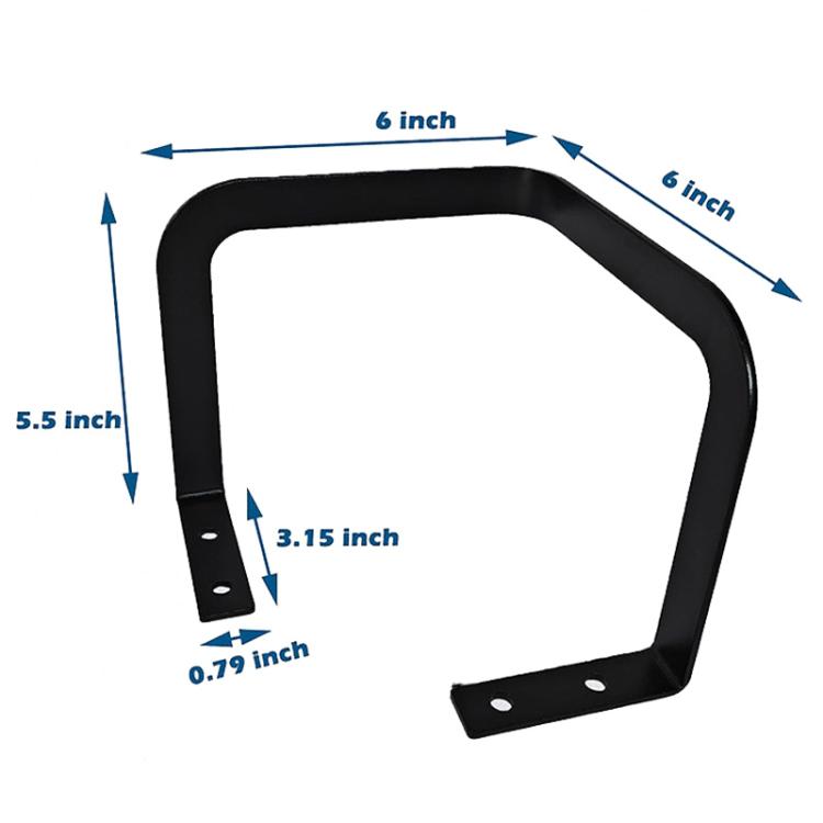 Barre e staffe metalliche per il fissaggio del materasso agli angoli del letto, kit di fermi antiscivolo per materasso, Anti-Slip Brackets