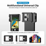 Obiettivo zoom teleobiettivo universale APEXEL interamente in metallo 20-40x per smartphone, telescopio HD per telefono per fotografia lunare e di concerti, APL-20-40X