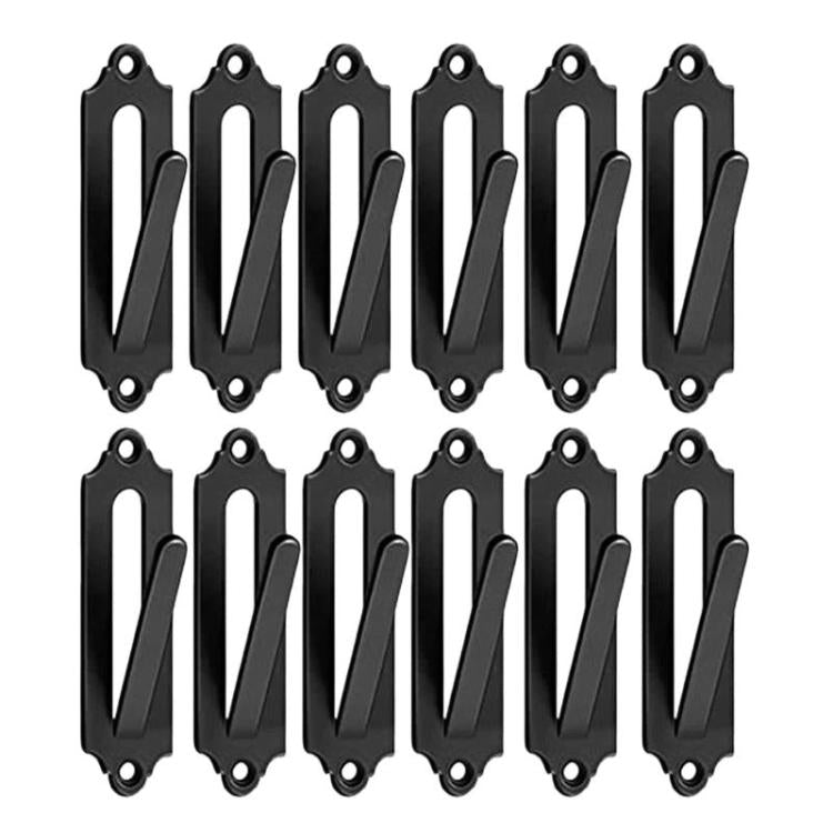 Staffa da parete a forma di teschio di animale, ganci decorativi per lavori artigianali., 12pcs