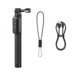Amagisn Selfie Stick con telecomando per action camera e smartphone, Bluetooth 5.1, estensibile fino a 101 cm (40 pollici)., Claw, 1/4 Inch, Ballhead Claw, Ballhead 1/4 Inch
