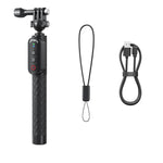 Amagisn Selfie Stick con telecomando per action camera e smartphone, Bluetooth 5.1, estensibile fino a 101 cm (40 pollici)., Claw, 1/4 Inch, Ballhead Claw, Ballhead 1/4 Inch