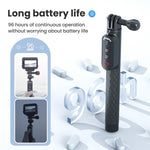 Amagisn Selfie Stick con telecomando per action camera e smartphone, Bluetooth 5.1, estensibile fino a 101 cm (40 pollici)., Claw, 1/4 Inch, Ballhead Claw, Ballhead 1/4 Inch