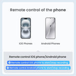 Amagisn Selfie Stick con telecomando per action camera e smartphone, Bluetooth 5.1, estensibile fino a 101 cm (40 pollici)., Claw, 1/4 Inch, Ballhead Claw, Ballhead 1/4 Inch