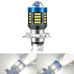 Faro LED per moto H4 BA20D P15D 1200 lumen