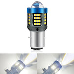 Faro LED per moto H4 BA20D P15D 1200 lumen