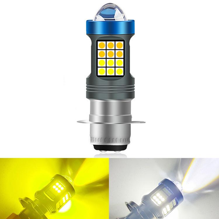 Faro LED per moto H4 BA20D P15D 1200 lumen