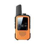 Mini walkie talkie wireless a lungo raggio per genitori e figli, 2pcs Black, 2pcs Orange, 2pcs Green, Single Black, Single Orange, Single Green