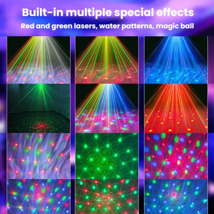 Luce magica a sfera con telecomando, 7 colori, LED rotante, luce d'atmosfera per palcoscenico, bar e KTV., US Plug, EU Plug, UK Plug, AU Plug
