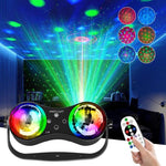 Luce magica a sfera con telecomando, 7 colori, LED rotante, luce d'atmosfera per palcoscenico, bar e KTV., US Plug, EU Plug, UK Plug, AU Plug