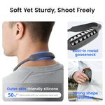 Supporto magnetico invisibile da collo AMagisn per vlogging in prima persona, compatibile con GoPro/Insta360/smartphone