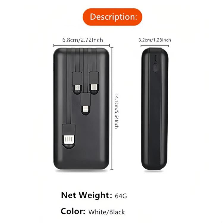 Scatola portaoggetti nascosta a forma di power bank contraffatto