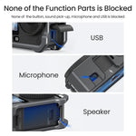 Per DJI OSMO Action 6 aMaginsn Gabbia metallica con sgancio rapido e copriobiettivo in silicone, Action 6 Metal Cage