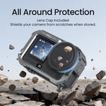 Per DJI OSMO Action 6 aMaginsn Gabbia metallica con sgancio rapido e copriobiettivo in silicone, Action 6 Metal Cage