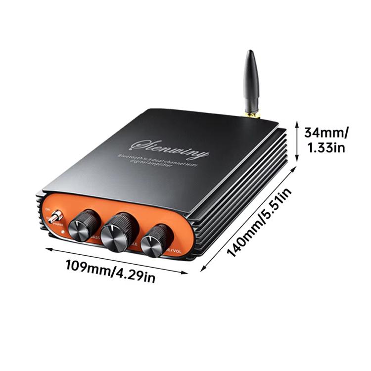 Amplificatore digitale HiFi 600W Bluetooth 5.3 TPA3255
