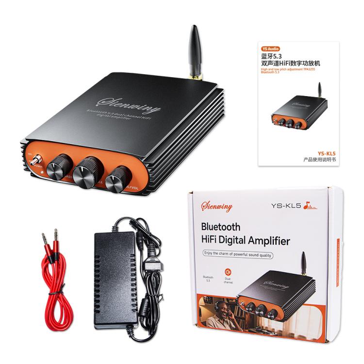 Amplificatore digitale HiFi 600W Bluetooth 5.3 TPA3255