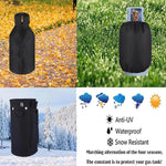 Copertura impermeabile e antipolvere per bombola di propano, borsa protettiva ventilata per bombola di gas., Small, Large