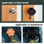 Dispositivo di bloccaggio della maniglia della porta Coperchio della serratura disabilitato Coperchio della serratura della valvola del rubinetto, No Padlock, With Padlock