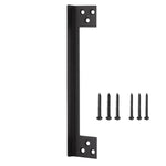 Copertura protettiva per serratura a scatto in acciaio inox a forma di L per porte con apertura verso l'esterno., 7 inch, 11 inch