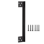 Copertura protettiva per serratura a scatto in acciaio inox a forma di L per porte con apertura verso l'esterno., 7 inch, 11 inch