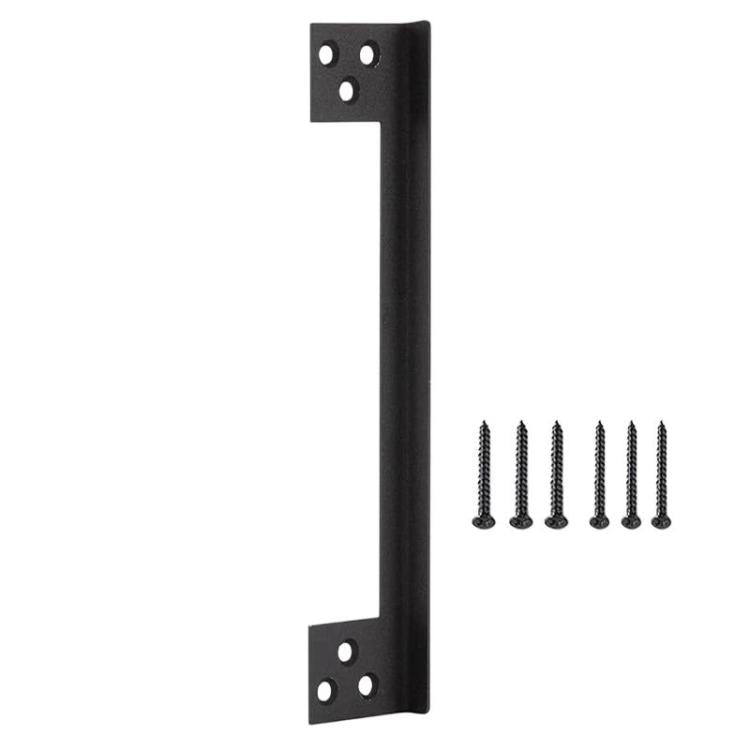 Copertura protettiva per serratura a scatto in acciaio inox a forma di L per porte con apertura verso l'esterno., 7 inch, 11 inch