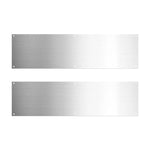 Battiscopa per porte interne ed esterne, protezione per pannelli metallici, Door Kick Plate