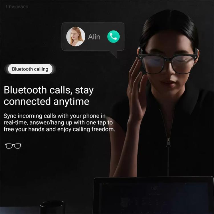 Occhiali intelligenti M02S con fotocamera HD da 8 MP, video 1080p, assistente vocale AI, registrazione, traduzione, Transparent, Sunglasses, Photochromic, Transparent+Sunglasses, Transparent+Photochromic