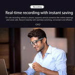 Occhiali intelligenti M02S con fotocamera HD da 8 MP, video 1080p, assistente vocale AI, registrazione, traduzione, Transparent, Sunglasses, Photochromic, Transparent+Sunglasses, Transparent+Photochromic