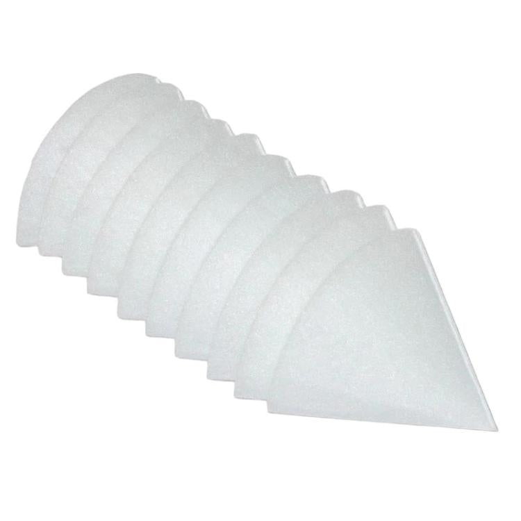 Set di filtri conici per valvola di scarico per valvole di ventilazione Zehnder / Helios / Maico / Pluggit, 10pcs, 20pcs