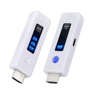 Trasmettitore HDMI wireless 2 in 1, portata 60 m, dispositivo di mirroring per laptop e PC, risoluzione 1080p 60Hz, extender wireless.