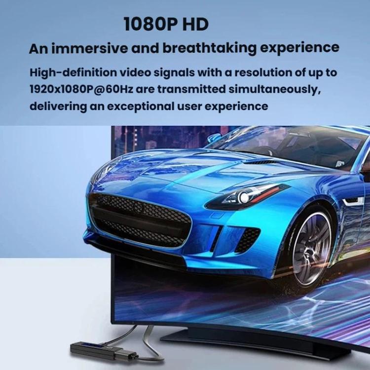 Trasmettitore HDMI wireless 2 in 1 portata 60 m 1080p 60Hz
