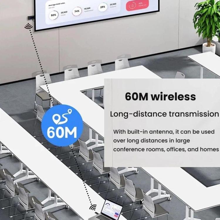 Trasmettitore HDMI wireless 2 in 1 portata 60 m 1080p 60Hz