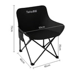 Talrix Sedia da campeggio portatile pieghevole per esterni, ideale per la spiaggia., Classic Black, Classic Gold, Tall Black, Tall Gold, 3-Level Adjustable Black, 3-Level Adjustable Gold, With Leg Rest Black, With Leg Rest Gold