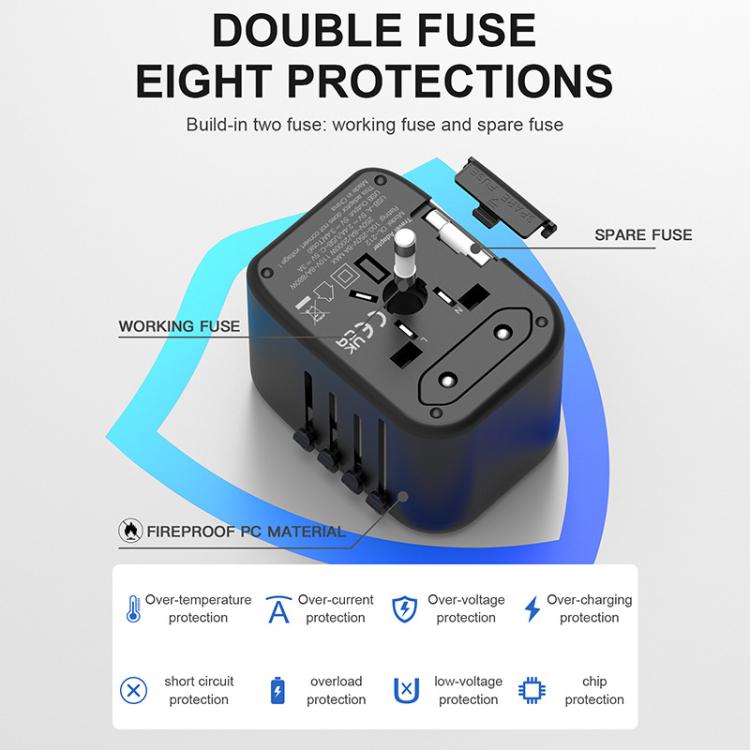 Caricabatterie da viaggio PD 20W GaN 4 porte USB Type-C