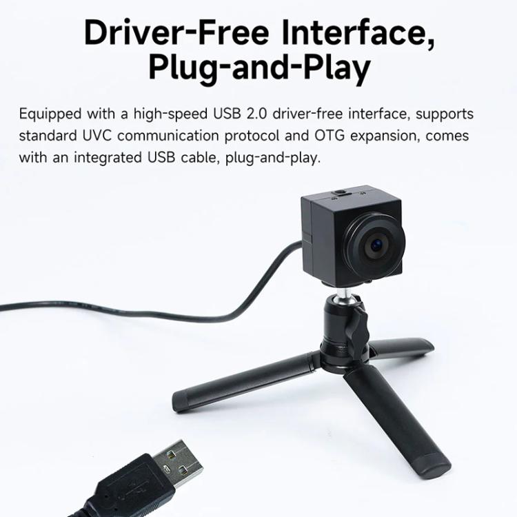 Telecamera industriale USB YAHBOOM con visione AI, obiettivo da 5 MP senza distorsioni, risoluzione superiore a 2K per Raspberry Pi/Jetson/RDK/PC, 5MP No Tripod, 5MP With Metal Tripod