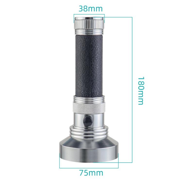 Rilevatore di banconote a LED in lega di alluminio con torcia UV da 100 LED