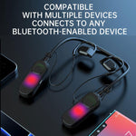 Cuffie multifunzione per trasmissioni in diretta con scheda audio e microfono wireless da collo., G10T