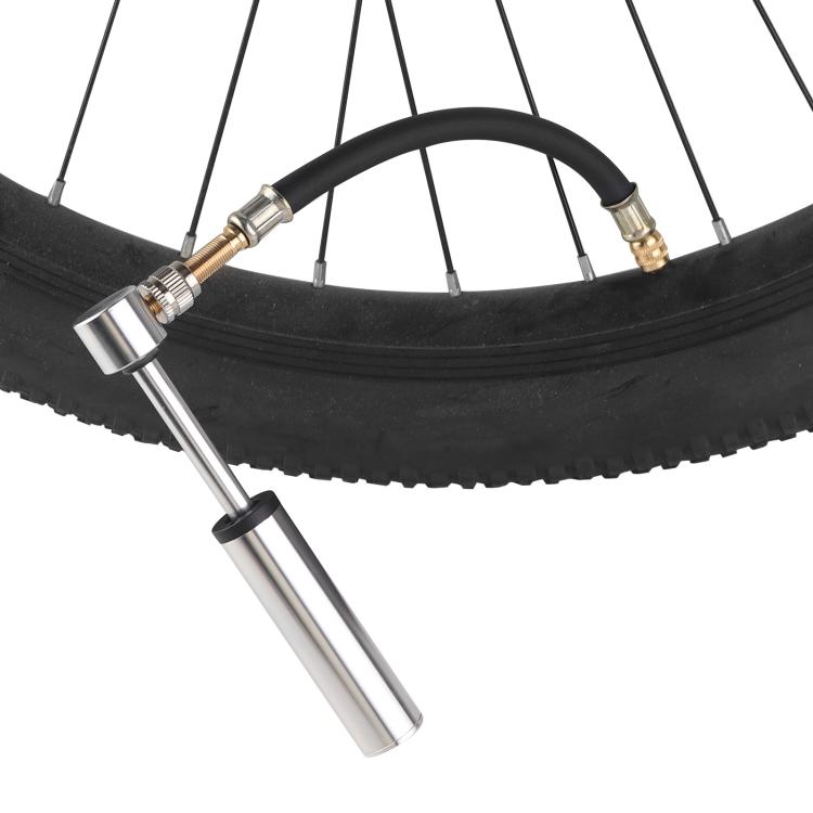10 pezzi Tubo flessibile di prolunga in gomma per pompa da bicicletta con bocca US, Black 10cm, Black 12cm, Red 12.5cm, Green 12.5cm, Black 19cm