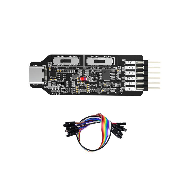 Modulo convertitore seriale multiprotocollo USB YAHBOOM per STM32, ESP32, Raspberry Pi, Module, Module + DuPont Wire, Module + DuPont wire + Type-C