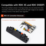 Telecamera stereo YAHBOOM D-Robotics RDK GS130W per RDK X5/S100 P con doppio sensore a colori da 1,3 MP, GS130W