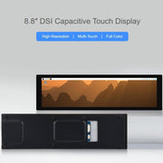 Display touch capacitivo DSI da 8,8 pollici, pannello IPS, multi-touch a 10 punti, supporta la regolazione della retroilluminazione tramite software., Waveshare 33641