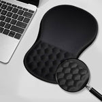 Ergonomic Silicone Mouse Pad with Wrist Rest for Gaming and Office Use