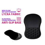 Ergonomic Silicone Mouse Pad with Wrist Rest for Gaming and Office Use