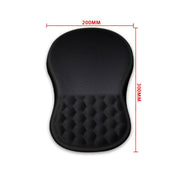 Ergonomic Silicone Mouse Pad with Wrist Rest for Gaming and Office Use