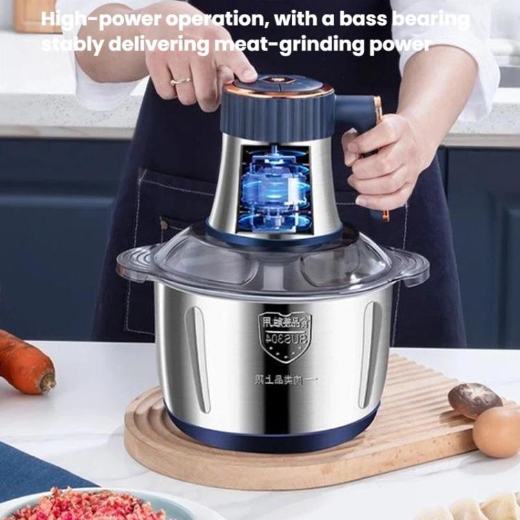 Tritacarne in acciaio inox 5 litri robot cucina