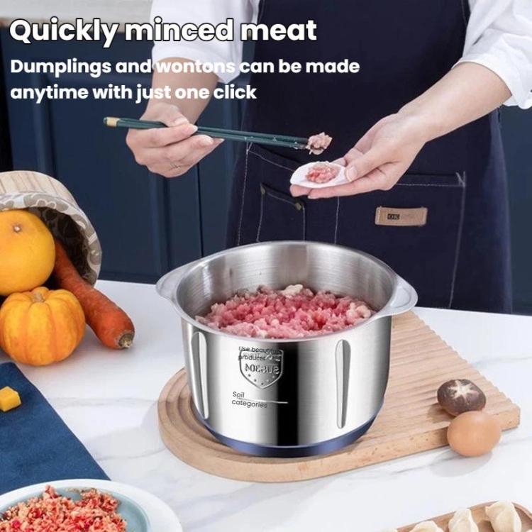Tritacarne in acciaio inox 5 litri robot cucina