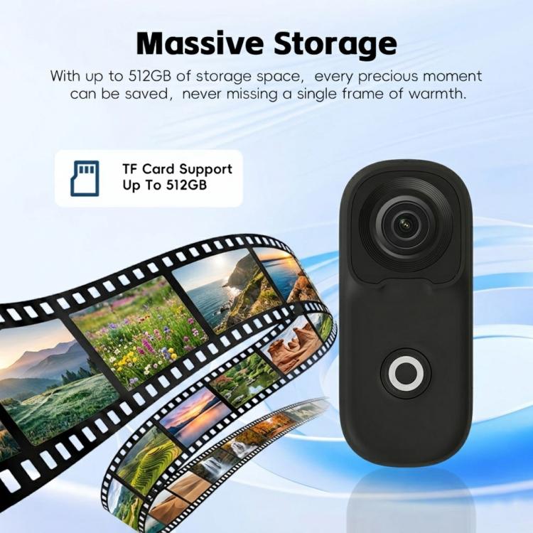 Videocamera d'azione 4K WiFi HD con custodia impermeabile