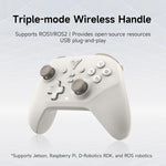 Gamepad wireless YAHBOOM Tri-Mode compatibile ROS e PC